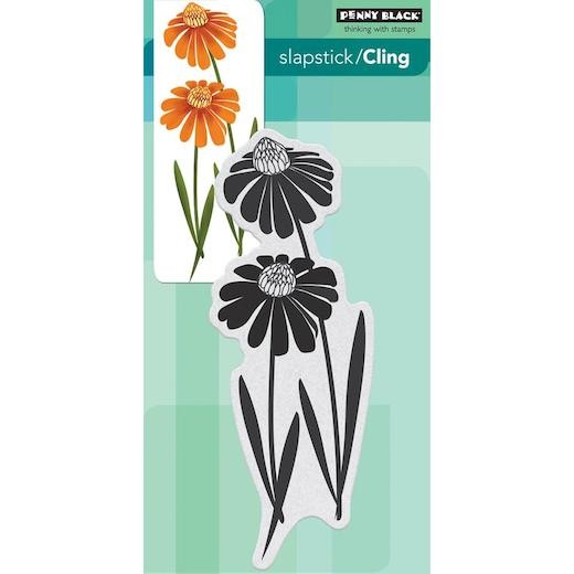 Penny Black Cling Rubber Stamp - Sunbursts 40-460
