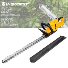For Dewalt 20V Battery 20" Handheld Electric Cordless Hedge Trimmer Bush Trimmer