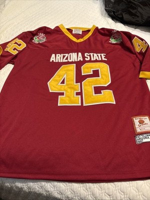 Pat Tillman #42 Arizona State Rose Bowl Jersey Adult Sz 48 Gridiron Greats 