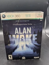 Alan Wake Limited Collectors Edition Microsoft Xbox 360 Video Game 2010 CIB