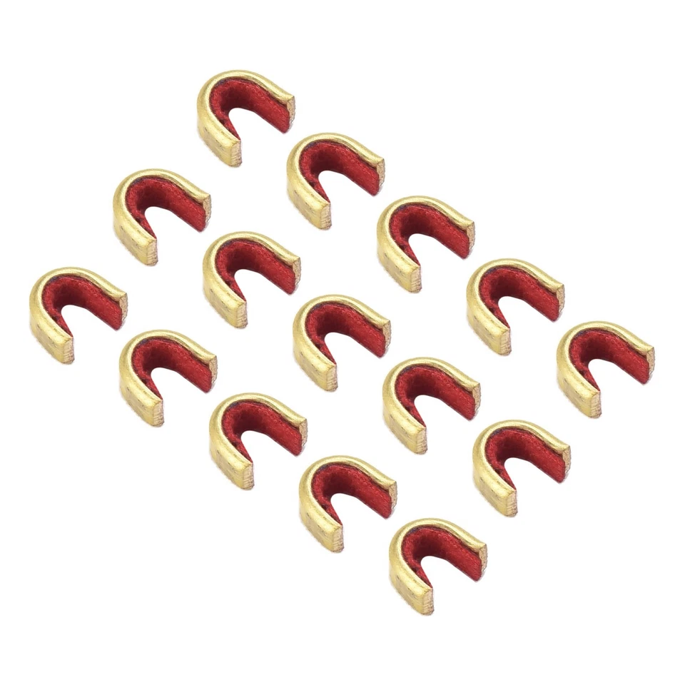 Nocking Points 0.2x0.2x0.12 Inch/0.5x0.5x0.3 Cm 0.35g/pc Bow String Brass - Image 2 of 4