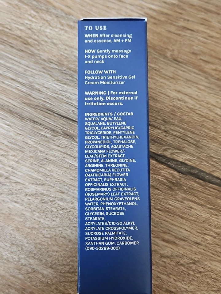 Suero de leche sensible a la hidratación H2O+ 30 ml 1 oz LOTE DE 3 con caja NUEVO H2O Foto 4 de 4