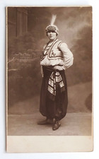 Femme habits oriental costume mains hanches Marquis - Photo ancienne CPA studio