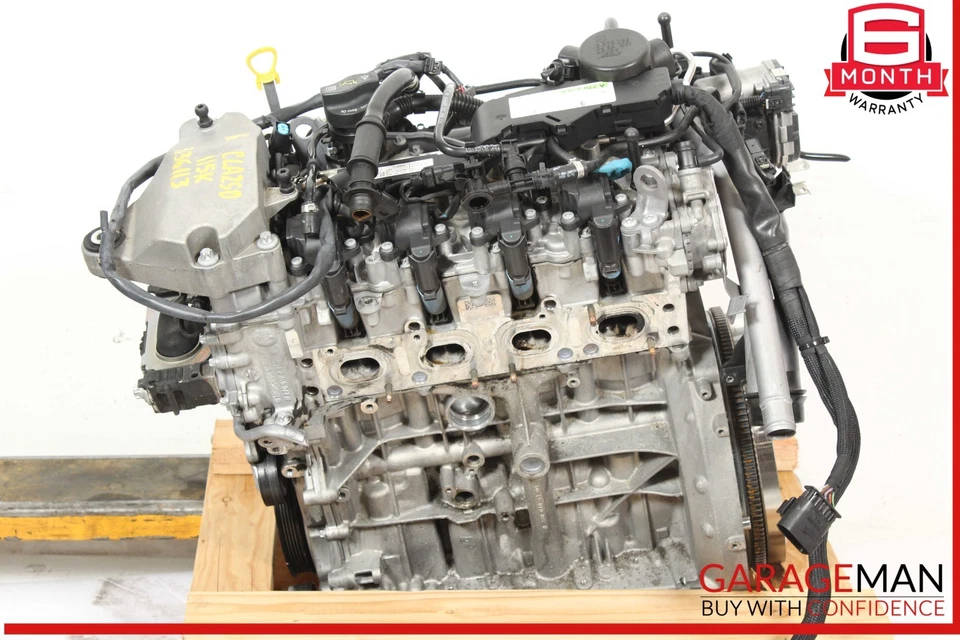 Conjunto de bloque de motor 14-19 Mercedes W117 CLA250 GLA250 2,0 L OEM 115 k Foto 4 de 4