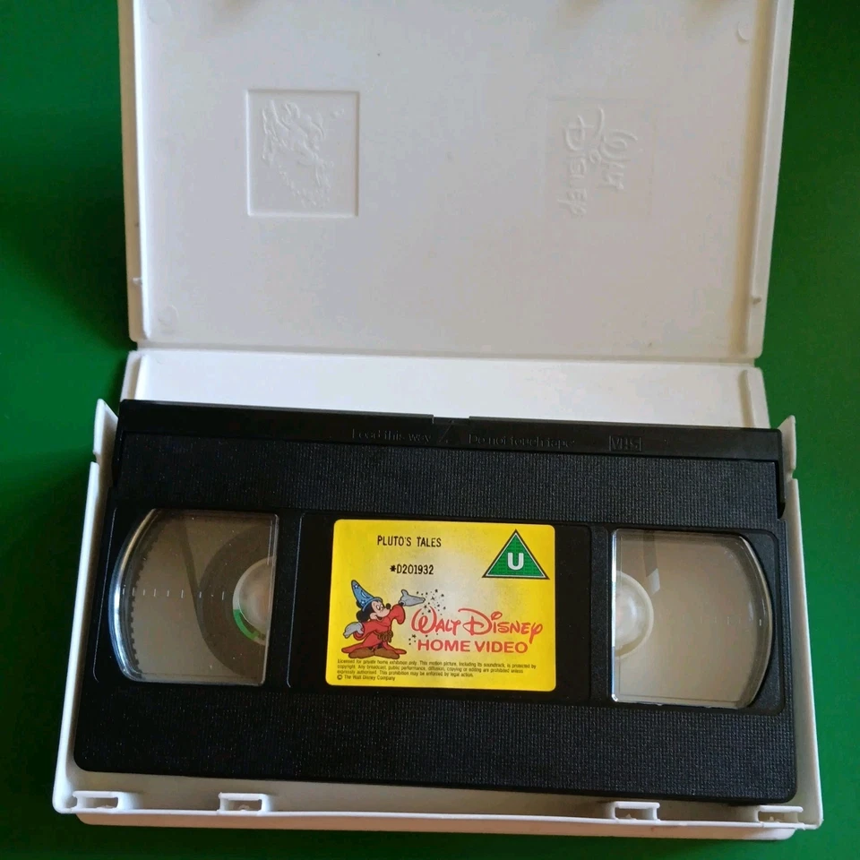 Pluto's Tales VHS Walt Disney Video TESTED - Image 3 of 3