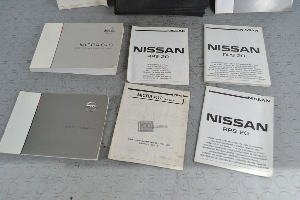 78445- Libretto Uso e Manutenzione Nissan Micra C+C III K12 dal 08/2005 al 2010  - Immagine 3 di 4
