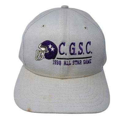 C.G.S.C. 1998 All Star Game Snapback Cap Gray Large Adjustable New Era