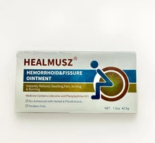 Healmusz Hemorrhoid And Fissure Ointment 1.5oz New