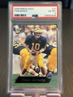 New ListingPress Pass 2000 Tom Brady Rookie Base Set #37 PSA 6 Graded Football Card