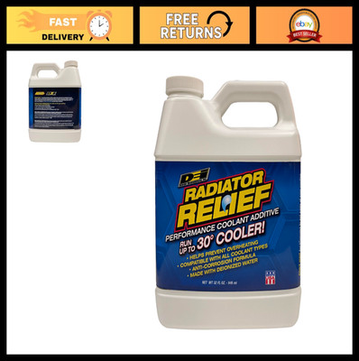 Radiator Relief Coolant Additive for Cars, Trucks, RVs & Motorcycles | Reduces E