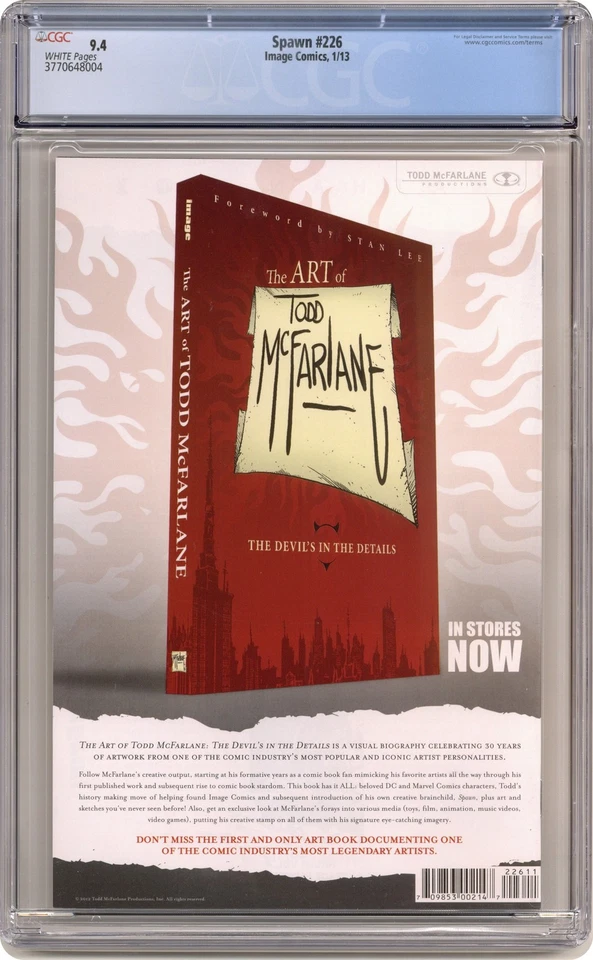 Spawn #226A McFarlane CGC 9.4 2013 3770648004 - Image 2 of 2