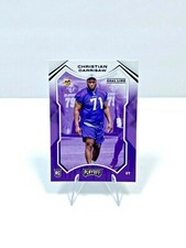 2021 PANINI PLAYOFF Christian Darrisaw #250 GOAL LINE BLUE PARALLEL Rookie Card