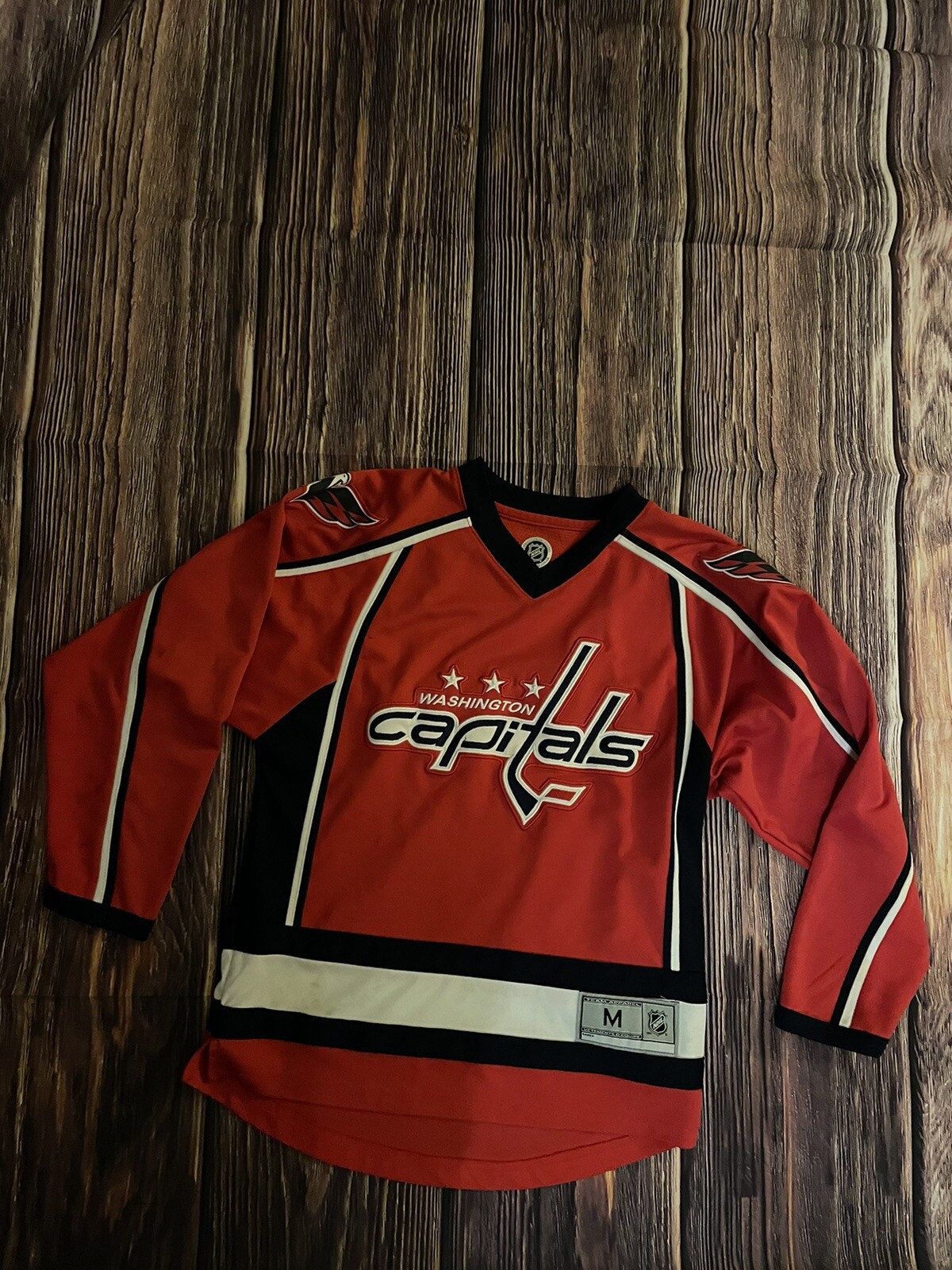Kids Capitals Jersey Kids Size Medium Capitals Jersey
