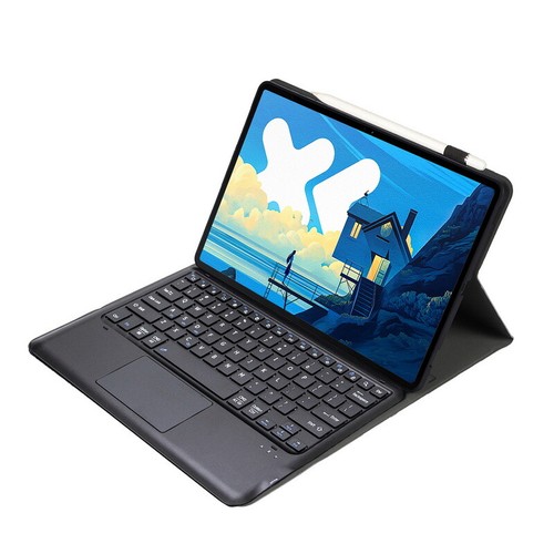 Touchpad Bluetooth Keyboard Cover Case For Lenovo Tab P12 2023 TB-370 371 12.7'' - Picture 14 of 27