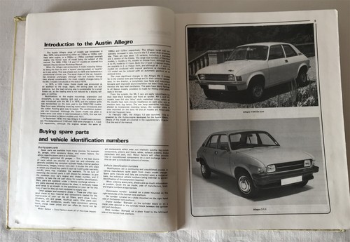Austin Allegro 1100 y 1300 1973-82 Taller del propietario Manual Haynes 164 - Imagen 7 de 12