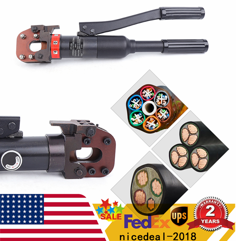 420 mm 6T Hydraulic Cable Cutter Cutting tool/Steel /Wire Rope Copper/Aluminum