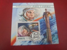 GUINEA - 2016 YURI GAGARIN - MINISHEET - UM USED SOUVENIR MINIATURE SHEET