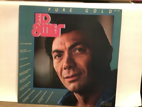 ED AMES PURE GOLD LP RCA 1780 STEREO MY CUP RUNNETH OVER - Picture 1 of 5