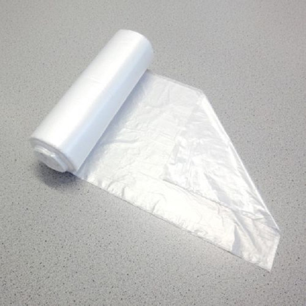 2000 StüCk Pakufol MüLlsäCke AbfallsäCke 60 Liter Transparent Hdpe Stark 10 µ-image