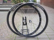 Set ruote Campagnolo Shamal Black / 9 Sp / Clincher Bora Chorus Record Vento