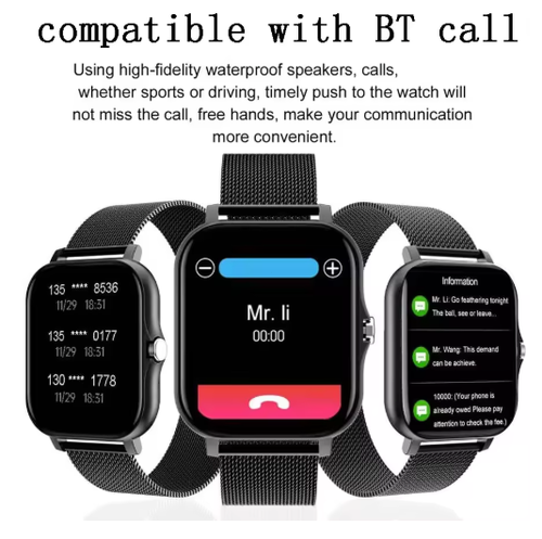 2024 Smart Watch For Women Men Bluetooth Call Compatible With IPhone Android- AU - Picture 4 of 13