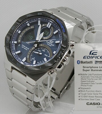   Casio Edifice Herrenuhr Solar Bluetooth ECB-950DB-2AEF  