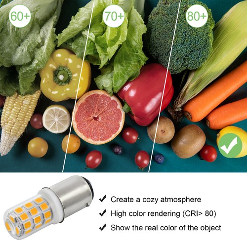 5pcs Ba15d B15D Bayonet Base LED Bulb 3W 33-2835 Light 110V Fit Kenmore/Singer H - Picture 6 of 9