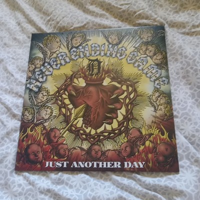 Never Ending Game Just Another Day Lp Vinyl  Blue Orange Marble Triple B Tbr-116
