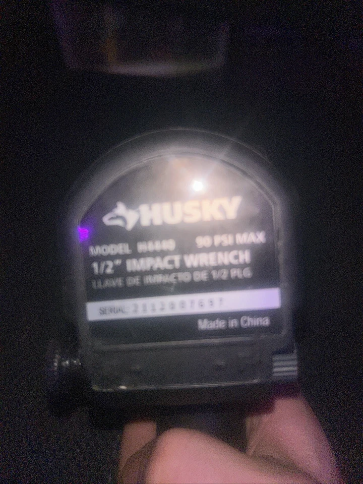 husky impacto de aire 1/2 pulgada Foto 3 de 3