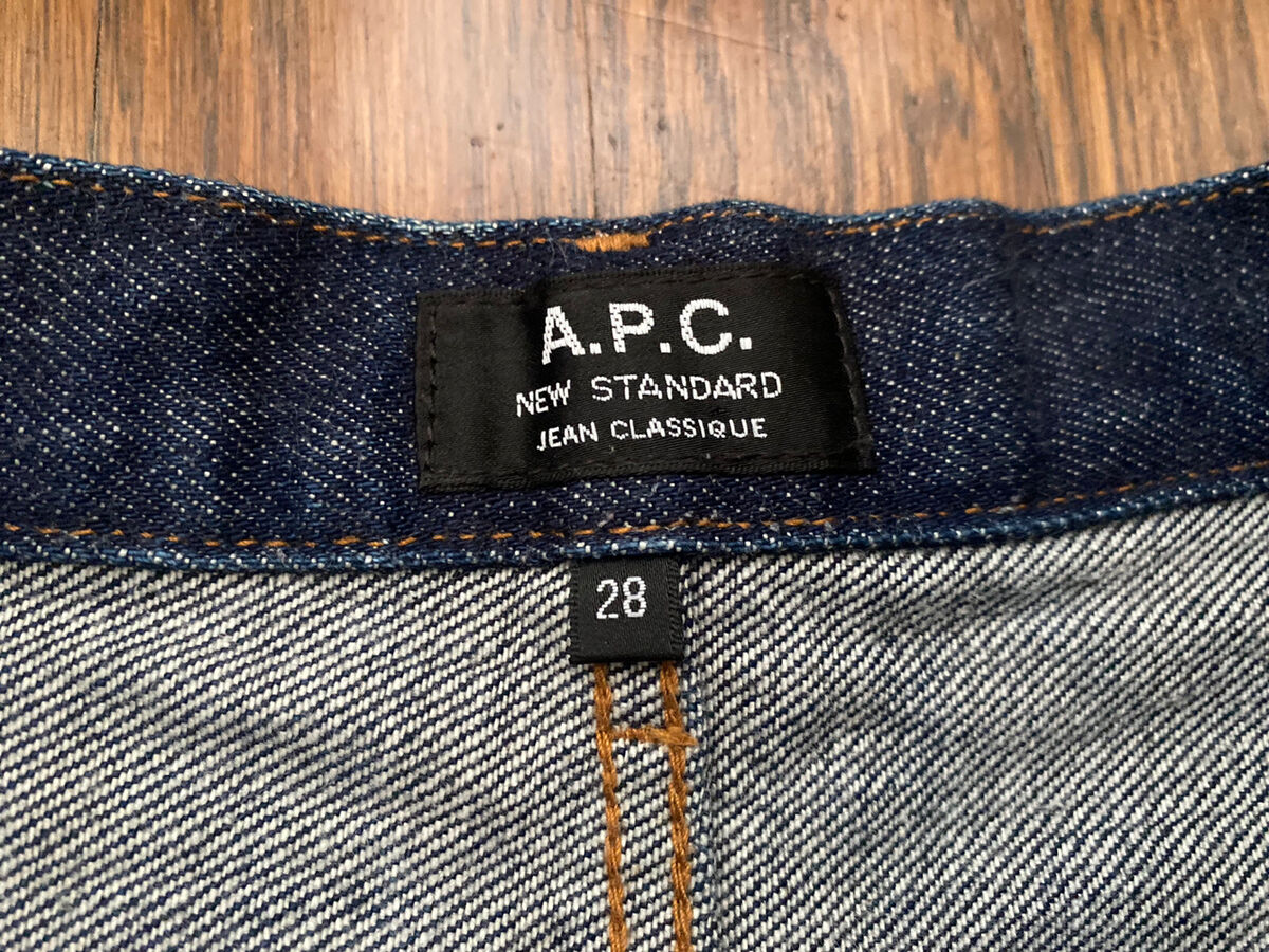 A.P.C. New Standard Jean Classique Selvedge Raw Indigo Denim A.P.C. New Standard Jean Classique Selvedge Raw Indigo Denim