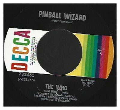 The Who - Pinball Wizard  / Dogs Part Two VINYL 45
