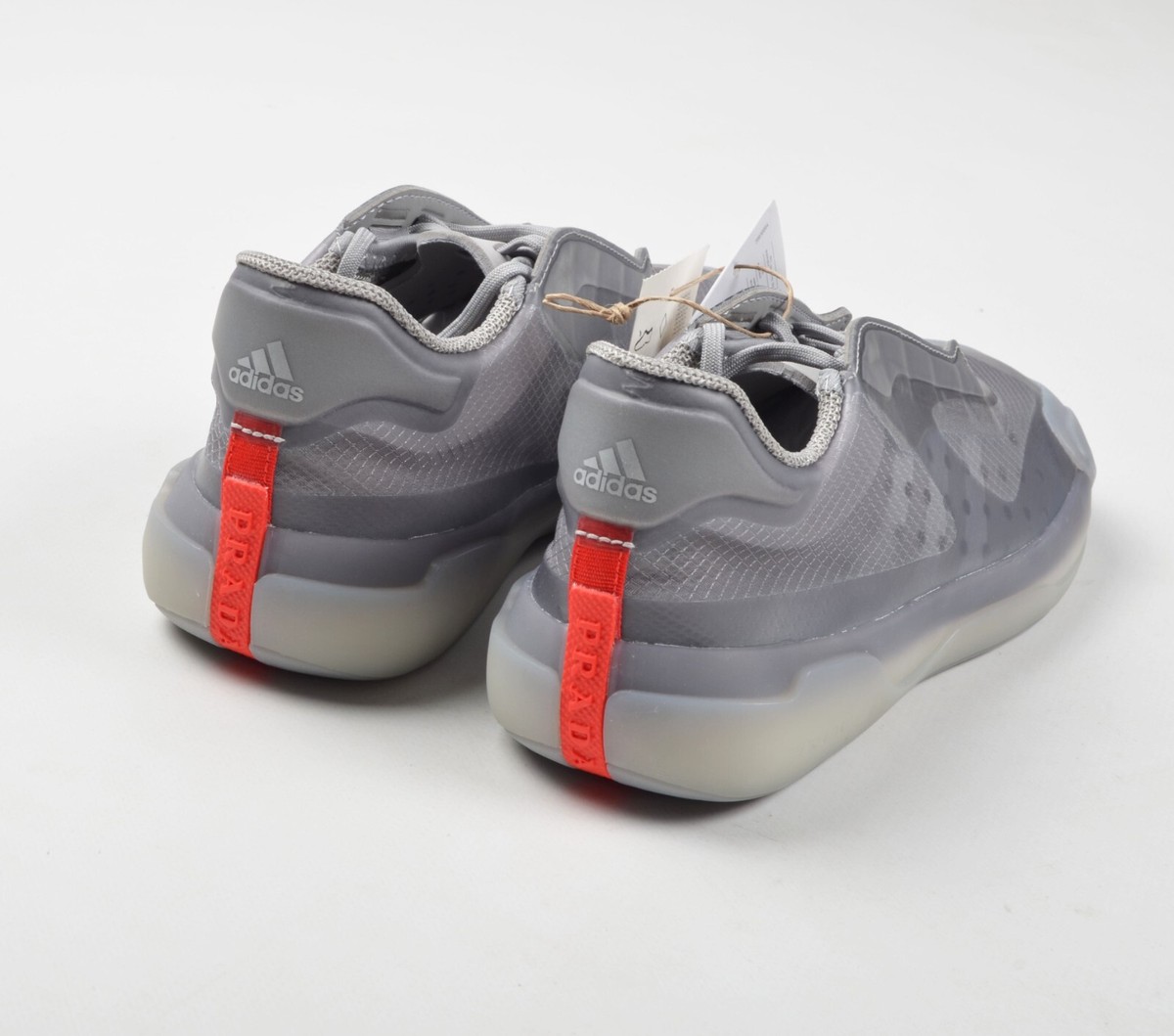 PRADA LUNA ROSSA オーバーオール グレー Adidas X Prada Luna Rossa 21 Core Gray Sneakers Size US 5 EU 37 1