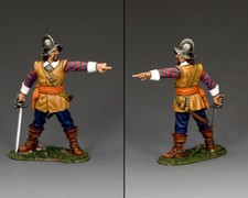 KING  COUNTRY PIKE  MUSKET PNM017 PARLIAMENTARY ARTILLERY COMMANDER
