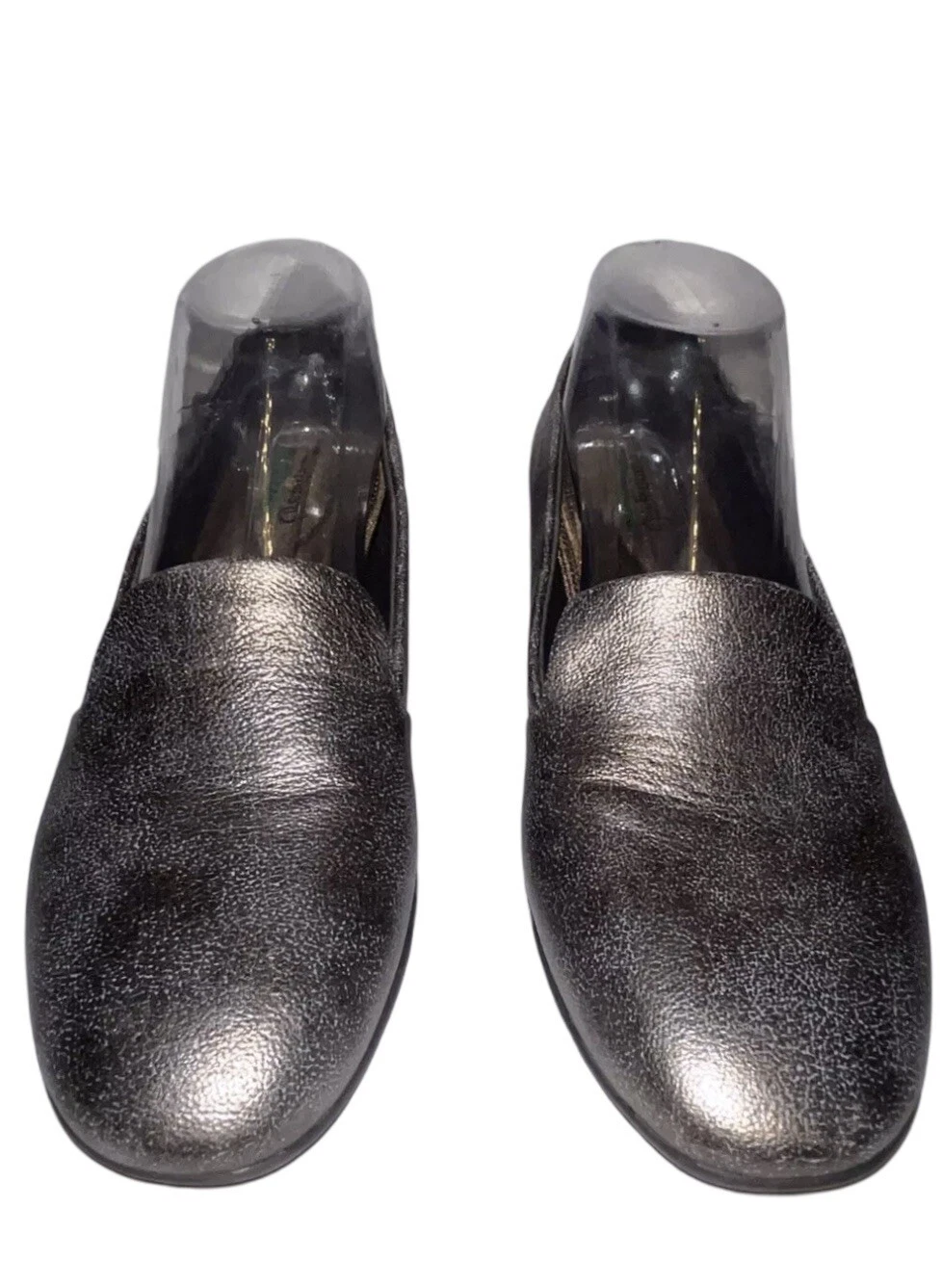 BARETRAPS Janine Metallic Casual Loafer Slip On Memory Foam Shoe Womens Size 8.5