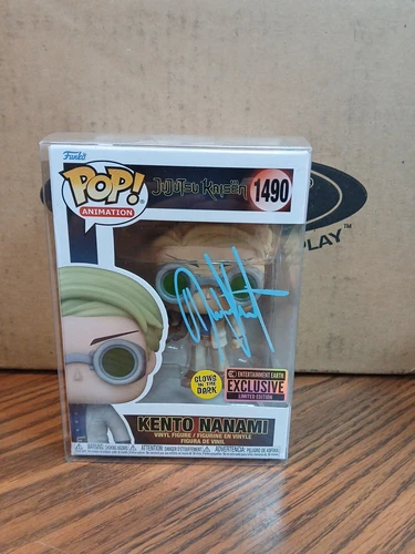 Funko Pop! Jujutsu Kaisen- Kento Nanami #1490 (EE Glow) Signed 