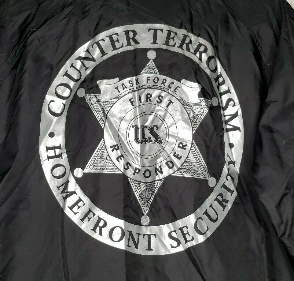Counter Terrorism Task Force Black Windbreaker Ja… - image 4