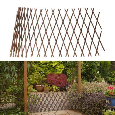 Erweiterbar Bambus Spalier Holz Gitter Spalier Zaun fr Klettern Pflanzen |  eBay.de