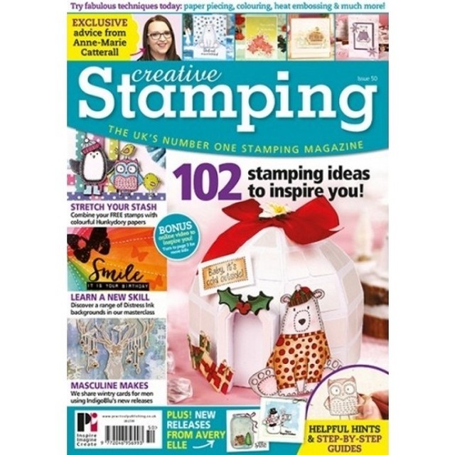 Creative Stamping Magazine Issue 52 With Sheena A4 Music and Dance