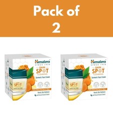2 X Himalaya Dark Spot Clearing Turmeric Cream - Reduce dark spots in 7 - 50g