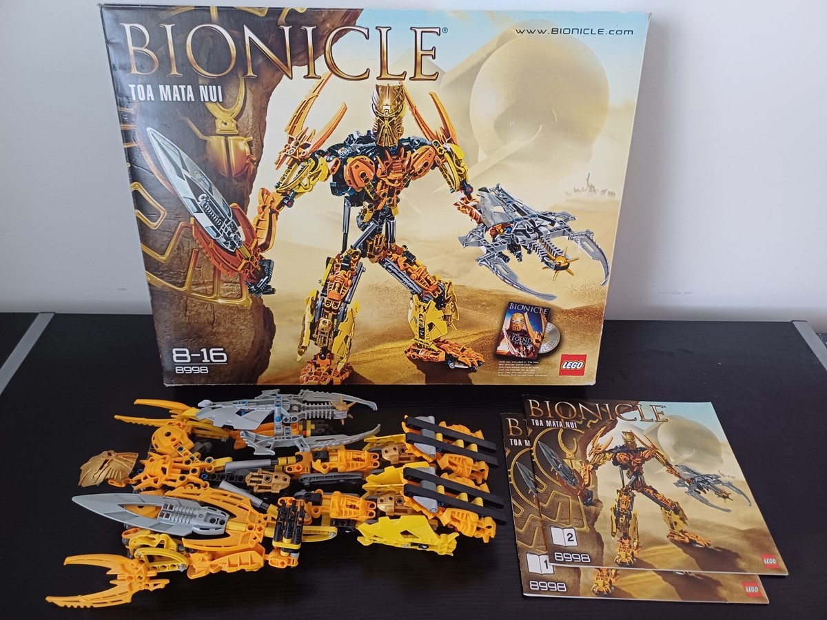 Mata Nui New Bionicle 2019 LEGO Bionicle 8998 Toa Mata Nui