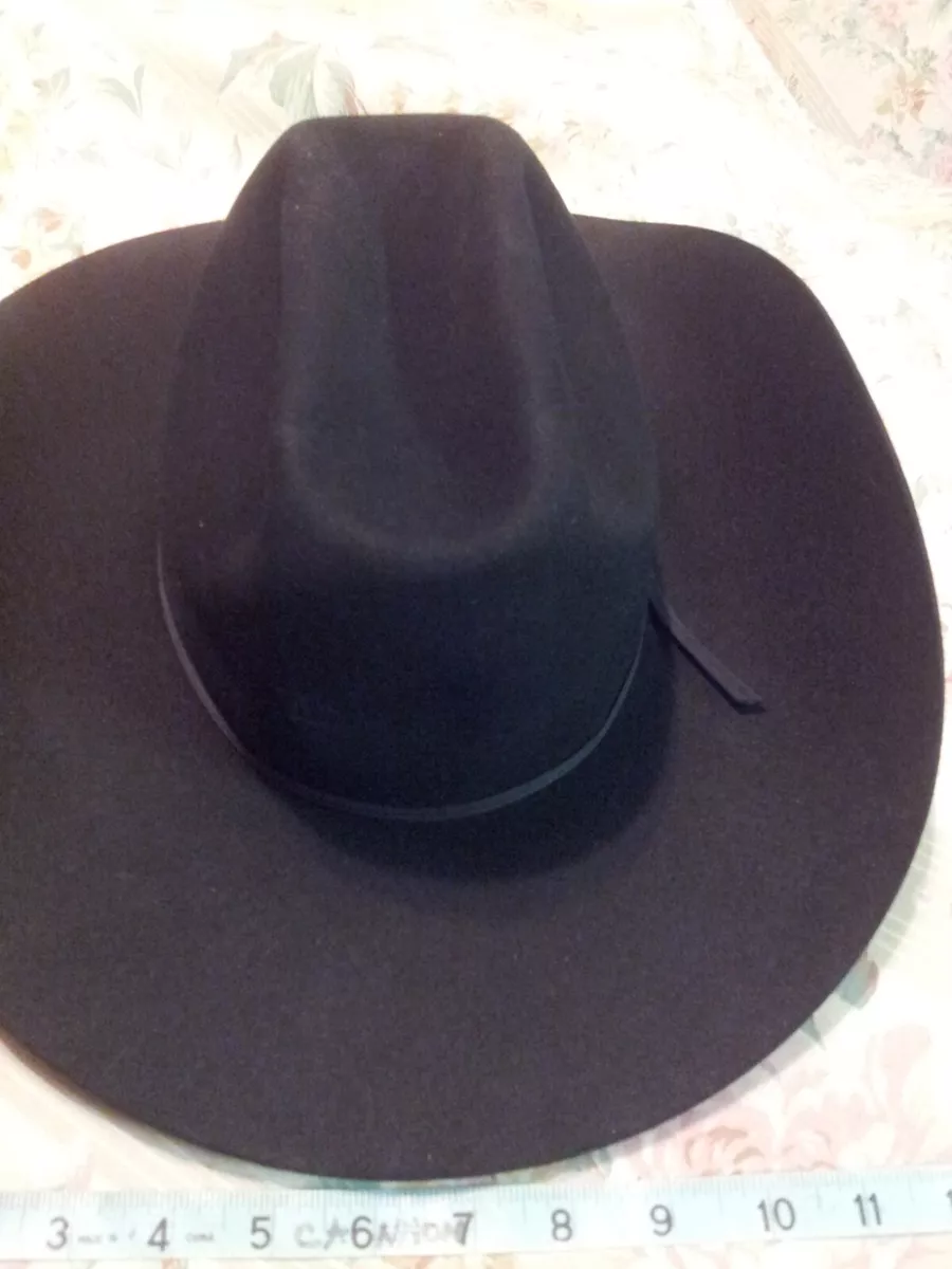 Miller Brothers Western Tradition Black 3X Beaver Cowboy Hat