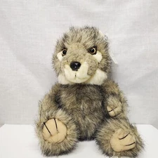 NEW National Wildlife Federation NWF Wildlife Wolf Pup Plush 8" Stuffed Toy NWT