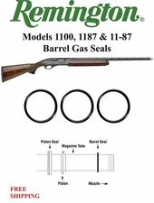 ( 6 Pack) Remington 28 Gauge Shotgun 1100 1187 11-87 O-Ring Barrel Gas Seals 