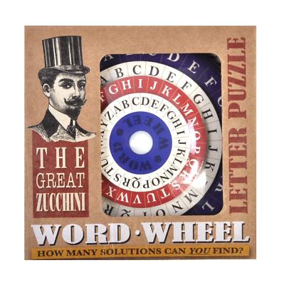 Wortrad - Tolles Zucchini Wortsuche Buchstaben Puzzle - Cheatwell Spiele