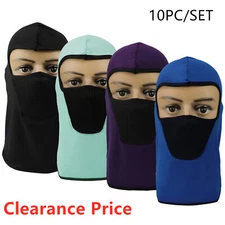 3PACK Balaclava Full Face Mask UV Protection Ski Windproof for Men Women
