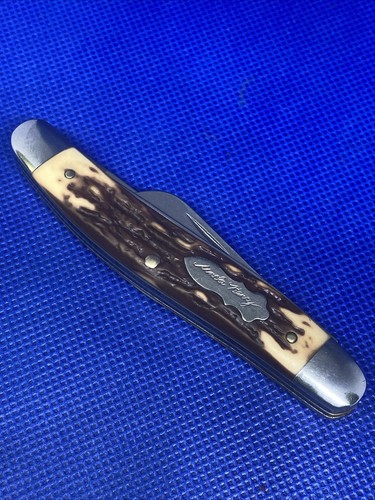 Schrade + Uncle Henry 897 UH Stockman Pocket Knife “ - Picture 6 of 7