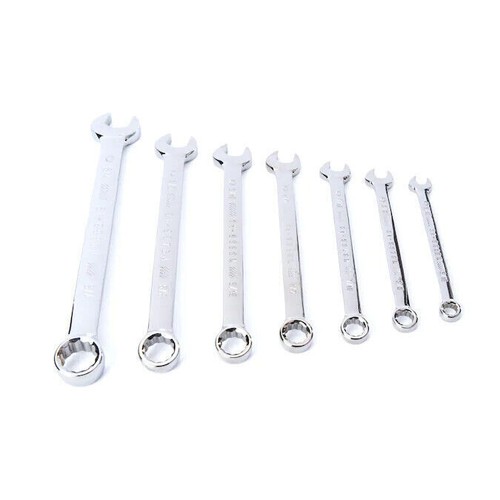 Craftsman CMMT12062L 12 Pt. Combination Wrench Set (7-Pc.) New Gunmetal Chrome - Picture 5 of 8