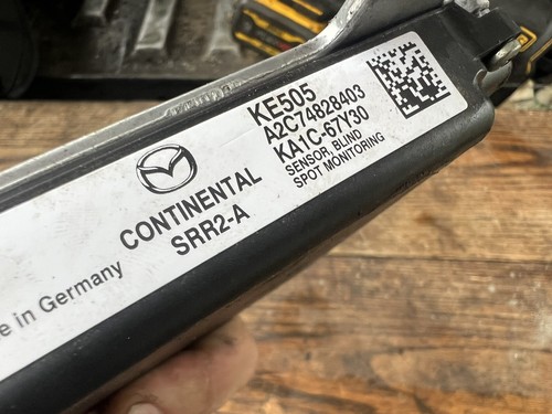 2013-2016 Mazda CX-5 Rear Right Blind Spot Monitor KA1C67Y30 - Picture 2 of 2