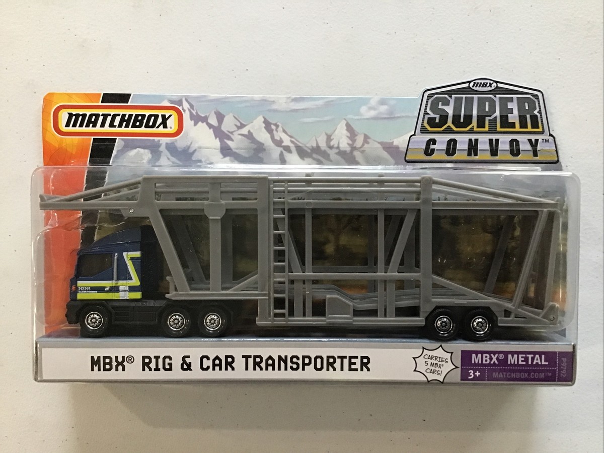 MATCHBOX Super Convoy MBX Rig & Car Transporter | eBay