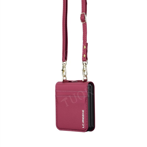 For Samsung Z FLIP 6 FLIP 5 4 3 Leather Wallet Filp Phone Case Stand Cover - Bild 20 von 84